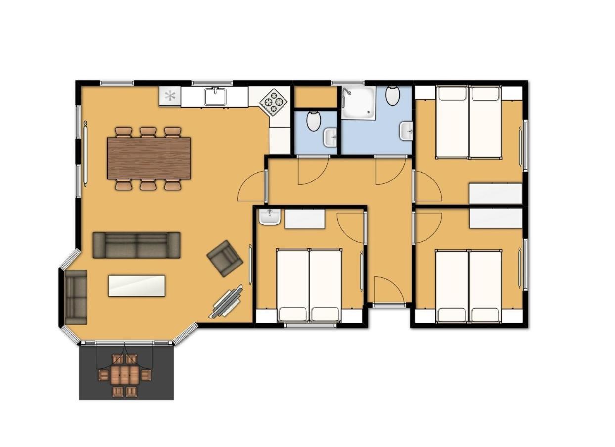 Rcn Vakantiepark De Potten Offingawier Zimmer foto