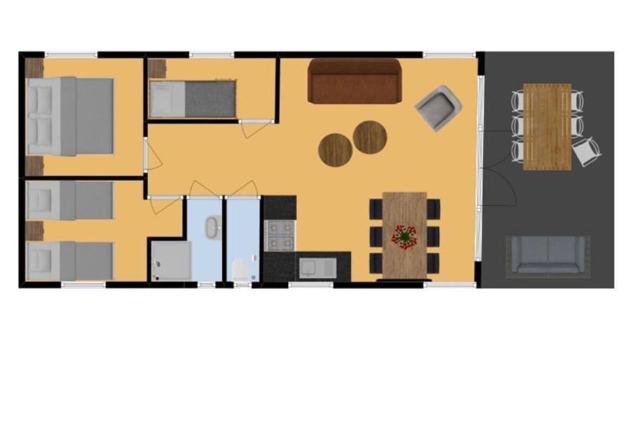 Rcn Vakantiepark De Potten Offingawier Zimmer foto
